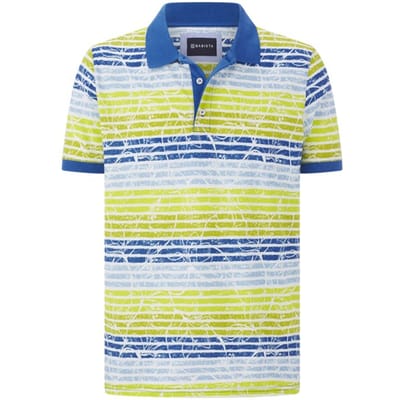 Babista herren Poloshirt - 48/50 - geel - Plus Size