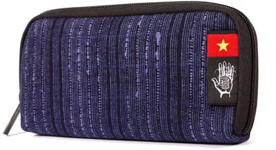 Ethnotek Chiburi - Ritsportemonnee - RFID Blokkerend - Accordeon Reisetui