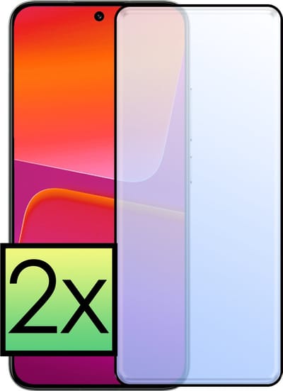 Screenprotector - 2 Stuks - Geschikt voor Xiaomi 13 Pro - Full Cover - Beschermglas - Gehard Glas - Tempered Glass - Screen Protector