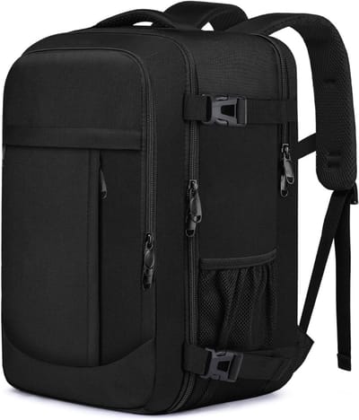 ZMR® Reistas 40x30x20 - Reistas - Handbagage - Zwart - 40cm x 30cm x 20cm