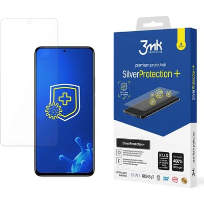 3MK Silver Protect+ - Telefoon Screenprotector - Antimicrobieel - Hoog Transmissie - Montage op Nat