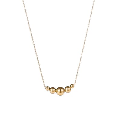 Day&Eve by Go Dutch Label Collier Balletjes Zilver