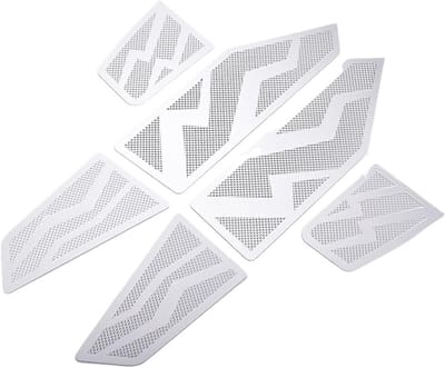 Motorfiets Voetsteunen - Pedaal Accessoires - Verbeterde Rijervaring - Antislip Ontwerp - 1 Paar - Zilver