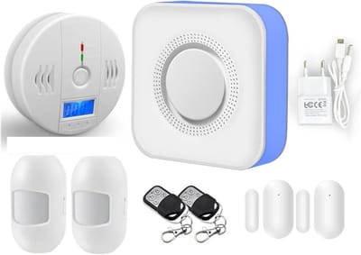 Draadloos Huisalarm - Beveiligingssysteem - Veiligheid Thuis - App Bediening - 149x1x1 cm - B