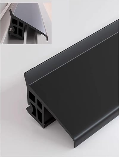 Regendeflector Schuiframen - Waterstop Raam Afdichting Venster - Voorkomen Waterlekkage - Nauwkeurige Pasvorm 18 cm - 200 cm - Grijs