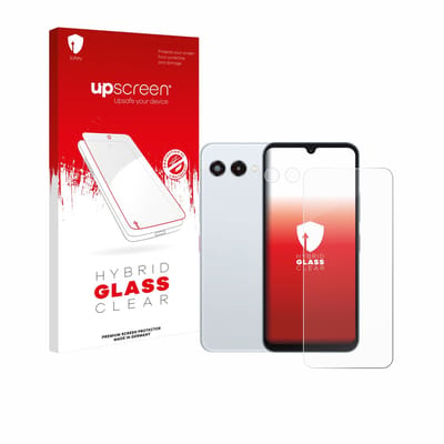 upscreen - Screenprotector voor Telekom T Phone 3 (Voor+Camera) - Folie Beschermfolie Beschermglas transparant
