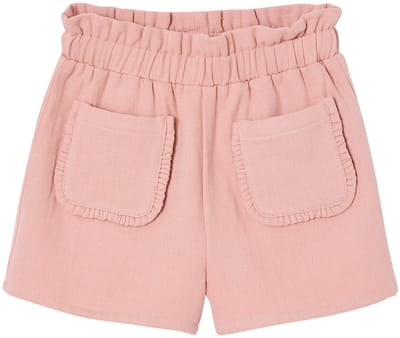 Vertbaudet Paper bag short voor meisjes van twill