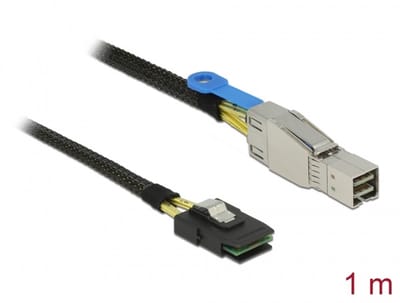 Delock Cable Mini SAS HD SFF-8644 > Mini SAS SFF-8087 1 m