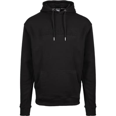 Gorilla Wear Crowley Heren Oversized Hoodie - Zwart - S