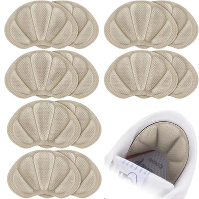 Daity 6 paar - hielkussentjes - inlegzolen - hielbeschermers voor mannen en vrouwen - hielinzetstukken voor oversized schoenen