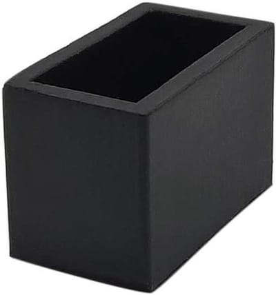 Stoelpootbeschermers - Meubeldopjes - Vloer Beschermen - Flexibel PVC - 30 x 30 mm - Transparant