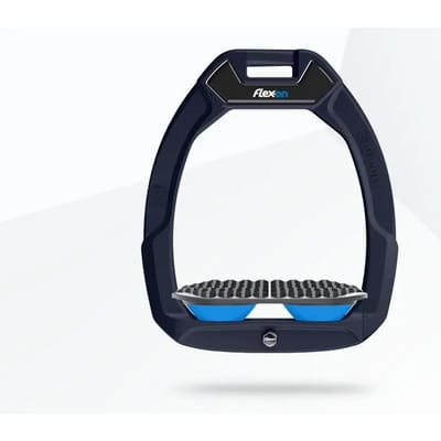 Veiligheidsbeugels voor endurance paardrijden Bruin/Grijs/Blauw Flex-On Safe-On