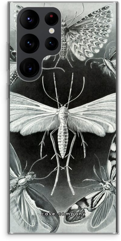Hoesje geschikt voor Samsung Galaxy S22 Ultra hoesje - Haeckel Tineida - Soft Cover Telefoonhoesje - Bescherming aan alle Kanten en Schermrand