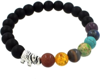 Fako Bijoux® - Buddha Armband - Chakra Reiki - Olifant