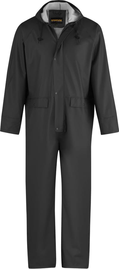 STØRVIK Vaasa PU Regenoverall Heren - Spuitoverall - Maat 3XL - Zwart
