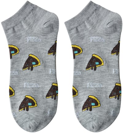 Clayre & Eef Grappige Sokken one size Grijs Polyester