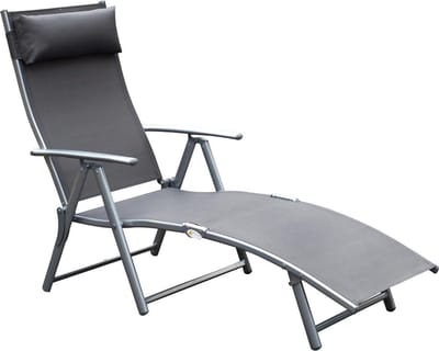 Zonnestoel - Ligbed - Zonnebed - Ligbedden tuinmeubelen - Ligbed tuin - Strandstoel - Relaxstoel - Verstelbare stoel