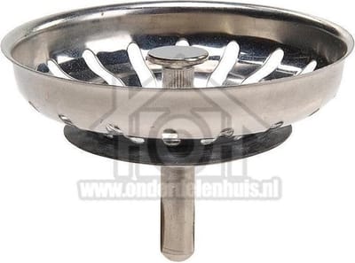 Reginox Afvoerzeef Zeefje D=7,8cm R1166/R1149 D=8mm pin met kogeltje R1166/R1149