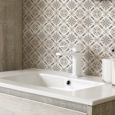 Zelfklevende tegelmuurstickers voor keuken en badkamer - 30 LOLA AZULEJOS tegelstickers - 30 stickers 20x20cm