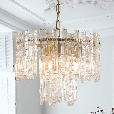 LOBERON Hanglamp Lanziano helder/goudkleurig