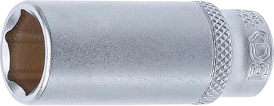 BGS Dopsleuteldop zeskant diep - 1/4 - 14 mm
