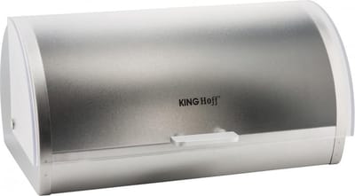 Kinghoff 3203 broodtrommel - rvs - 39.5x28x18.5 cm