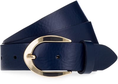 Vanzetti Riem Leer - Dames - 100 cm - marine