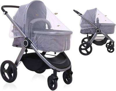Universele insectenbescherming voor kinderwagens en buggy's