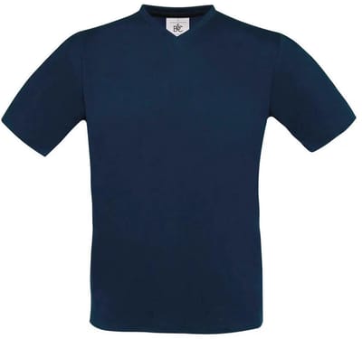 V-hals T-shirt B&C Exact