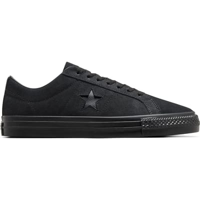 Converse Unisex One Star Pro Ox Black/black/black Taglia: 36 | Sneakers Outlet | Unisex | Nero