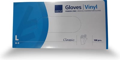 Handschoen Vinyl - poedervrij latex-vrij - maat L - 100 stuks