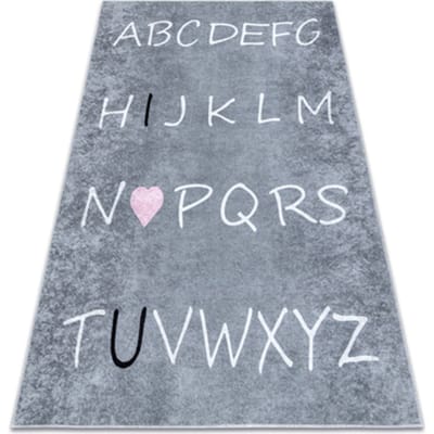 Kleden Rugsx JUNIOR 52106.801 tapijt wasbaar Alfabet voor kinde 160x220 cm