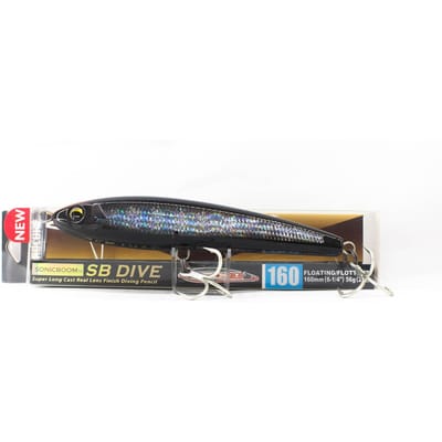 Yo Zuri Duel Sonic Boom SB Dive 160F Leurre Flottant F1251-HSBL (1908) gray