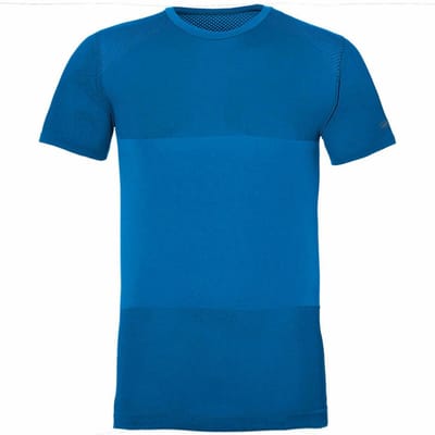 Asics FuzeX Heren Blauw Naadloos T-shirt