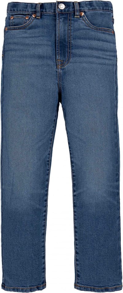 Levi's Broek LVG RIBCAGE DENIM PANT - Blauw - Maat 164