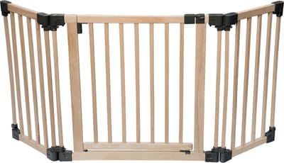 Safetots Houten Meer Panelen Veiligheidshek, Tot 176cm, Naturel Hout