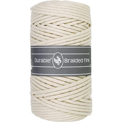 Durable Braided 3 mm 100 mtr 326 Ivory