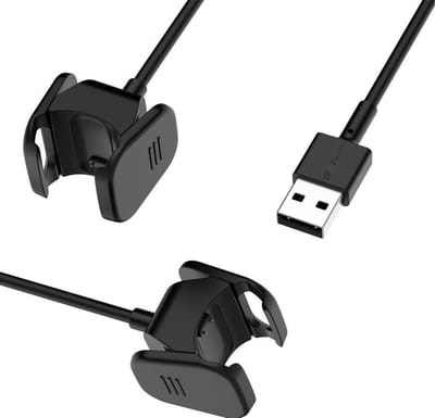 DrPhone ENERGY-CF4 - USB Oplaadkabel Adapter - Lader - Geschikt voor Charge 3 & Fitbit Charge 4 -100cm Kabel