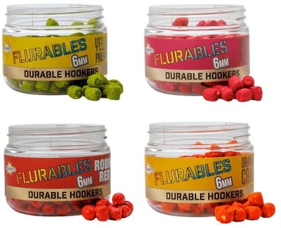 Dynamite Baits Flurable Durable Hookers 6mm Pineapple (fluro Yellow)