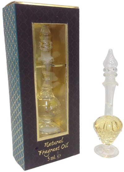 Geurolie in handgeblazen flesje kamperfoelie - 5ml