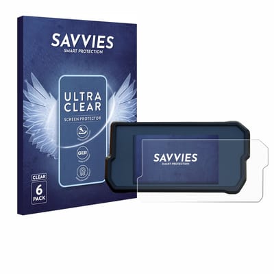 Savvies - Screenprotector voor KTM 390 Duke 2017 - Folie Beschermfolie transparant 6 Stuks