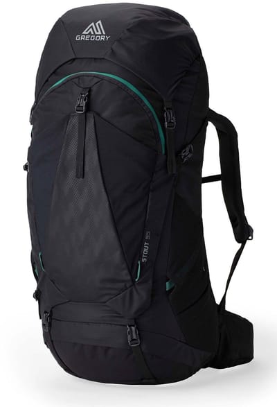 GREGORY trekkingrugzak rugzak Stout 55 EU Backpack Forest Black zwart