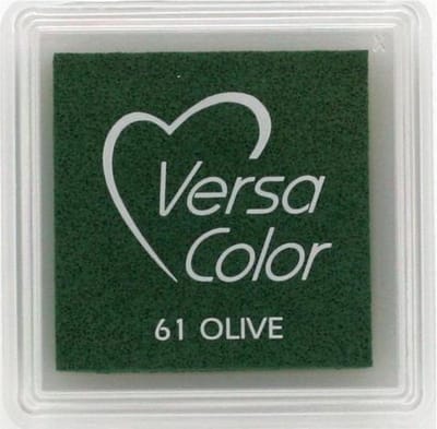 Stempelkussen olive mini Versacolor - Tsukineko