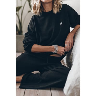 Mikuta The Black Cashmere Knitted Sweater Black Maat: XS | Sweaters Outlet | Dames | Zwart