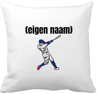 Akyol - honkballer met eigen naam Kussen hoes - Honkbal - atleten - iemand die houdt van honkbal - verjaardag - cadeau - kado - 40 bij 40 cm