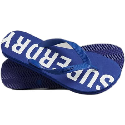 Superdry Code Essential Slippers Blauw EU 46-47 Man