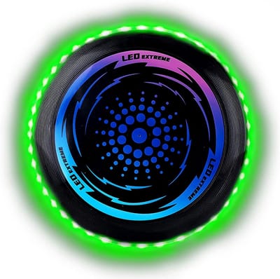 Oplaadbare LED Frisbee met 49 lampjes voor Spel in het Donker