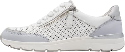 Lage leren sneakers