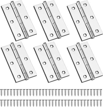 Roestvrijstalen Scharnieren 75 mm × 50 mm - Duurzaam en Sterk