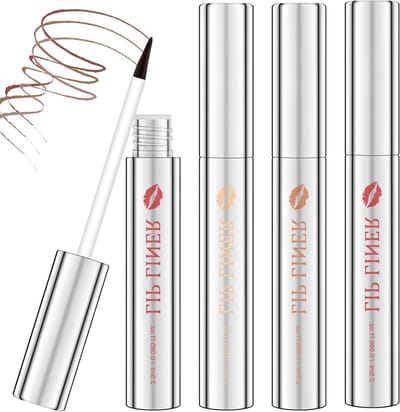 Peel-Off Lip Liner Set met 3 Kleuren, Langdurige Lip Liner Tattoo, Perfecte Pigmentatie en Afneembare Lip Liner Stift